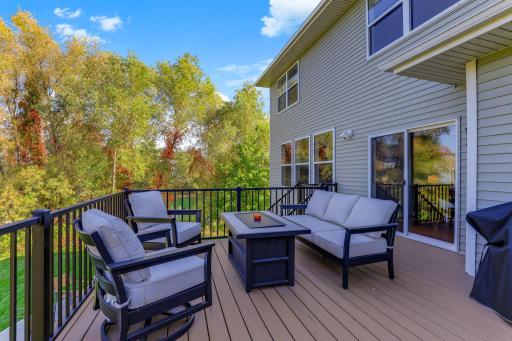 With no house to the east, this home is especially private feeling.