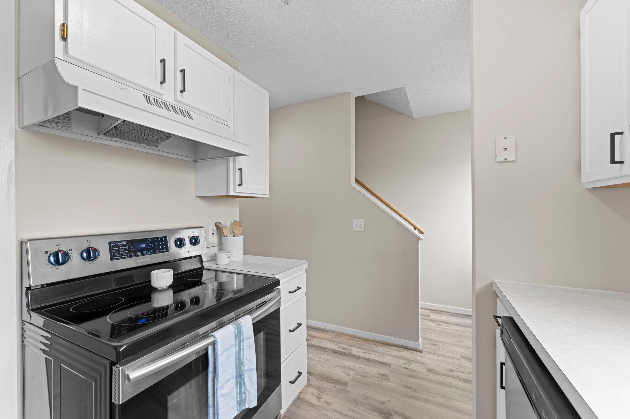Kitchen to upper level