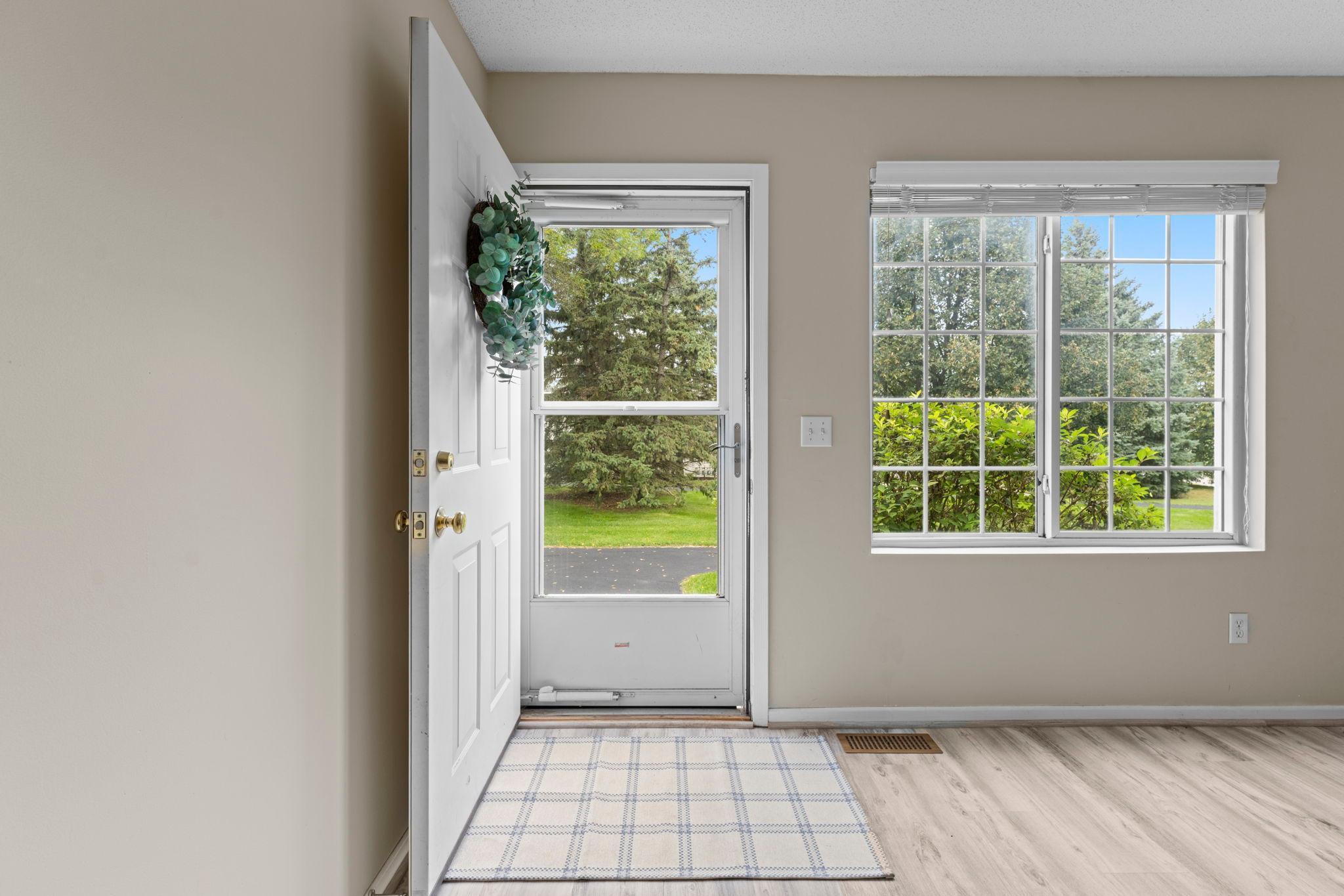 Interior front door