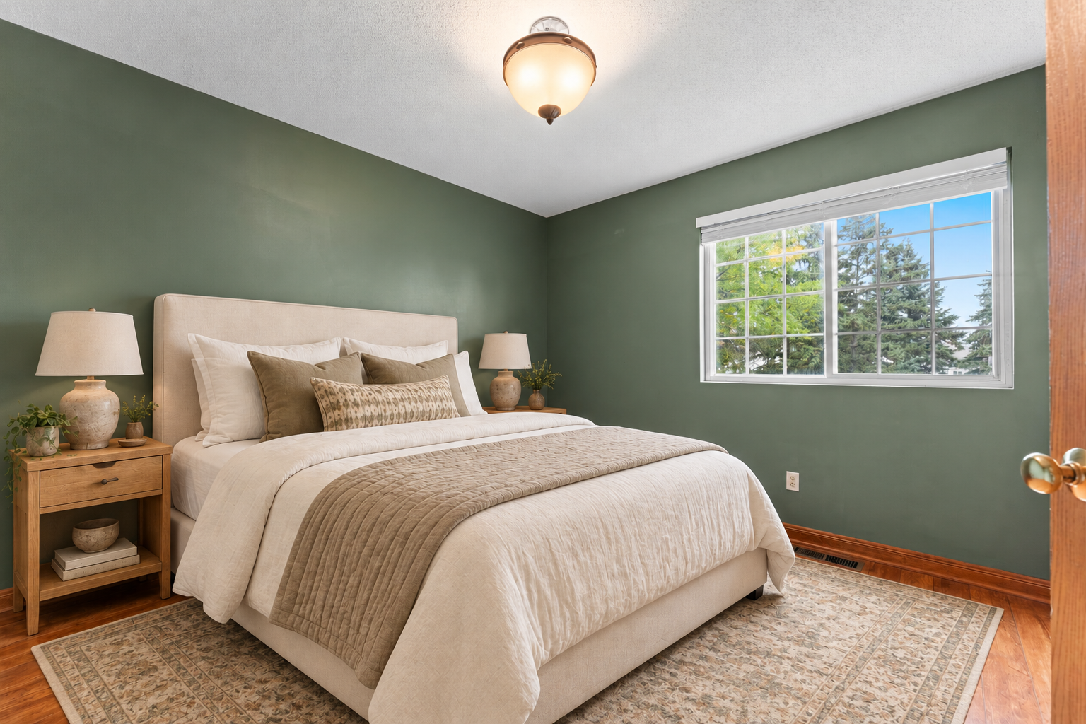 Bedroom 1 - virtually staged