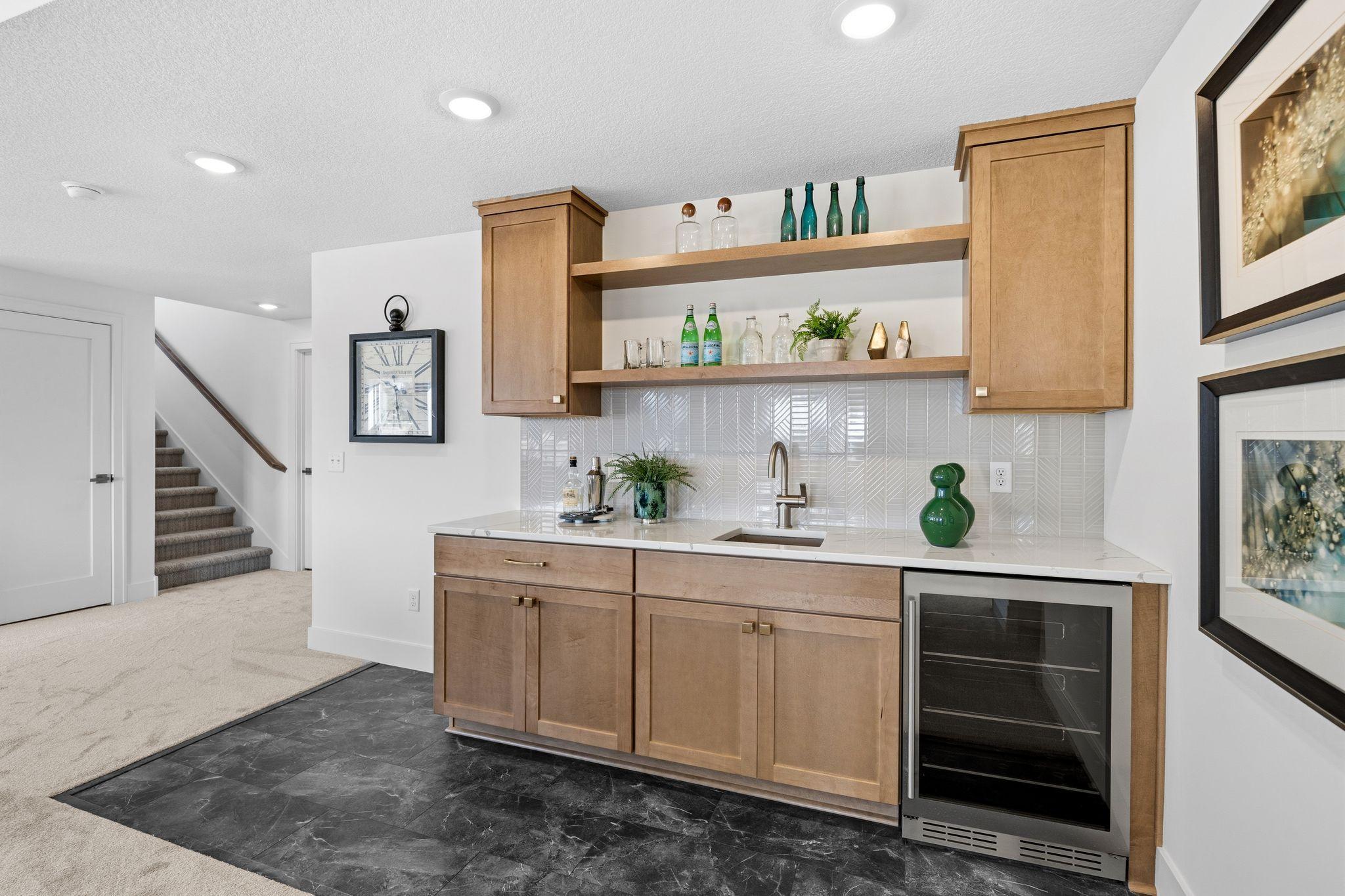 Lower Level Wet Bar option