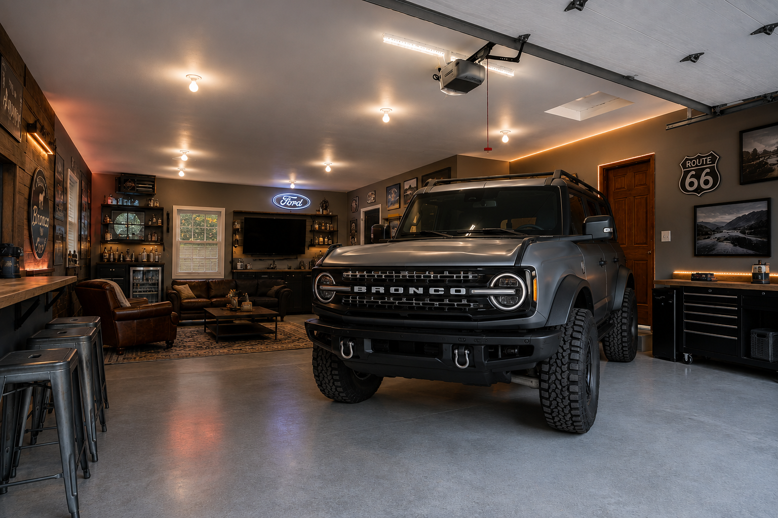 Virtually Staged! Imagine having an attached, heated garage you can craft into your own space.