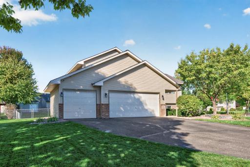 Oversized three-car garage with plenty of room for vehicles, storage, and all the extras!