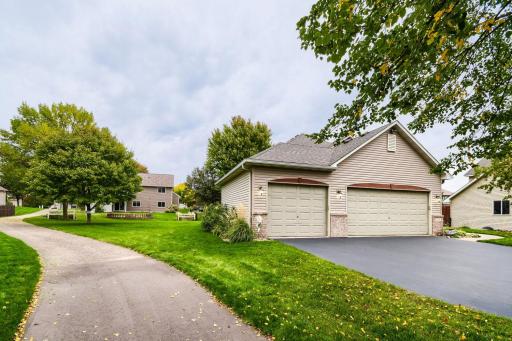Well maintained walking paths located next to the house.