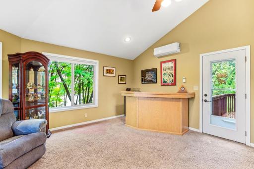 Look Out to Your Private Bay with Backyard Deck Access