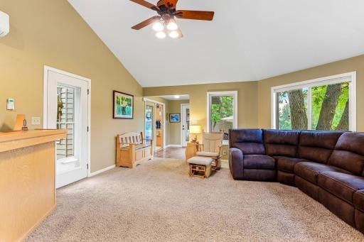 More Vaulted Ceilings to Open Up this Beautiful Addition!