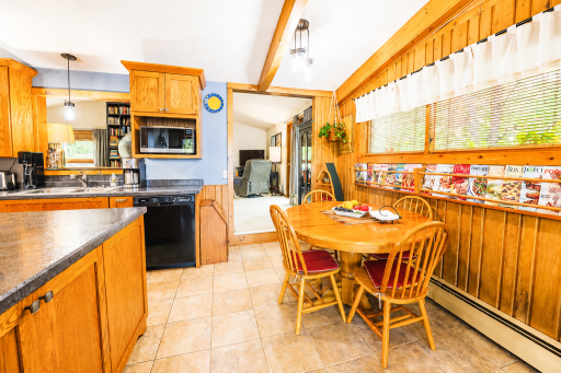 Eat-in Kitchen with Beautiful Picture Window