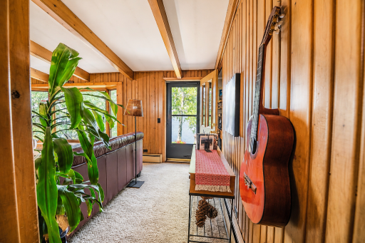 Front Entry with Vaulted Ceilings