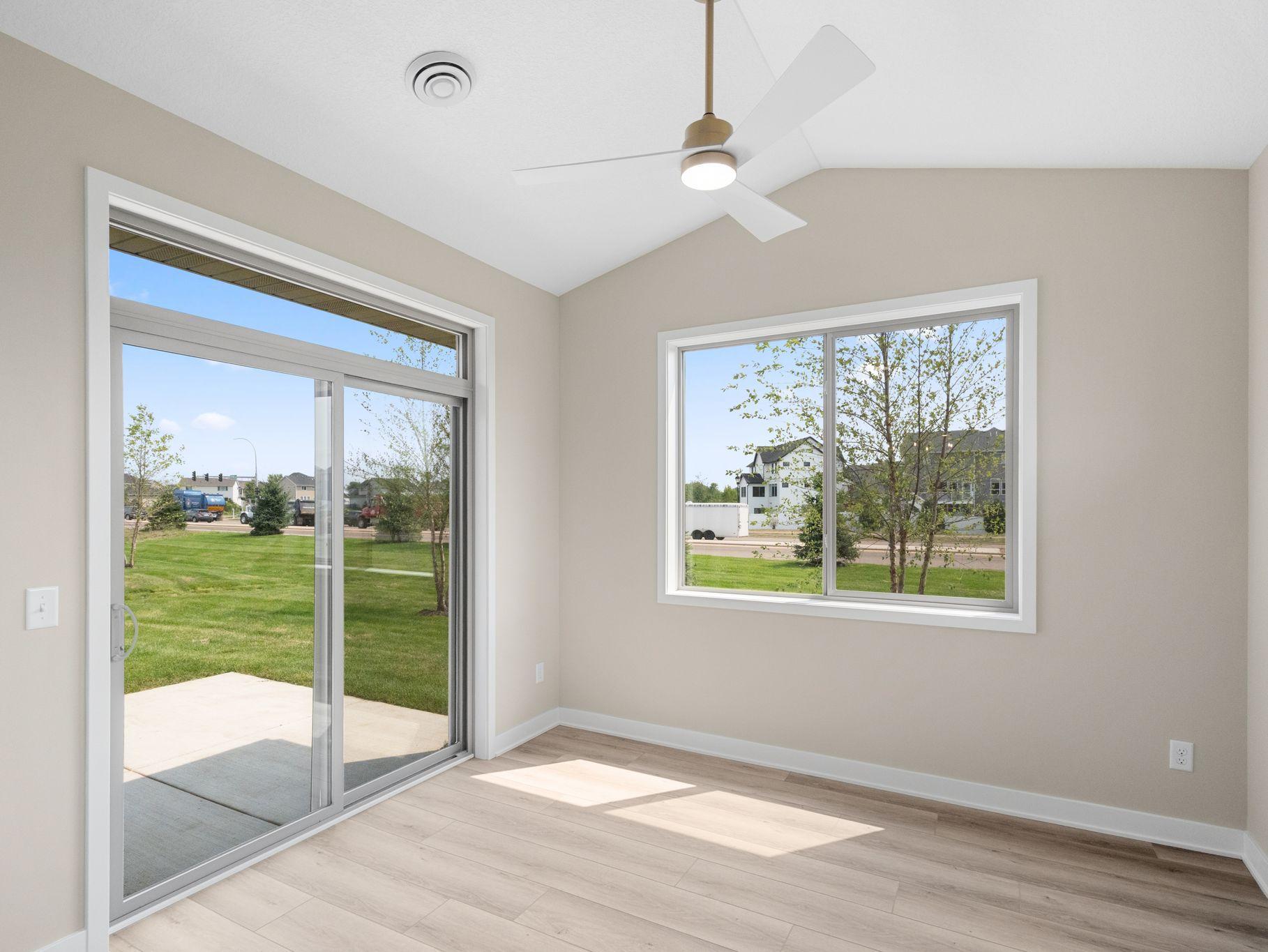 South facing sunroom
