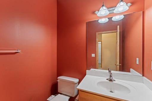 Main floor half bath.