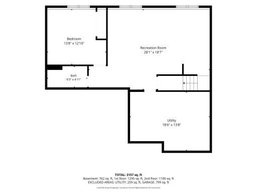 Lower level floorplan