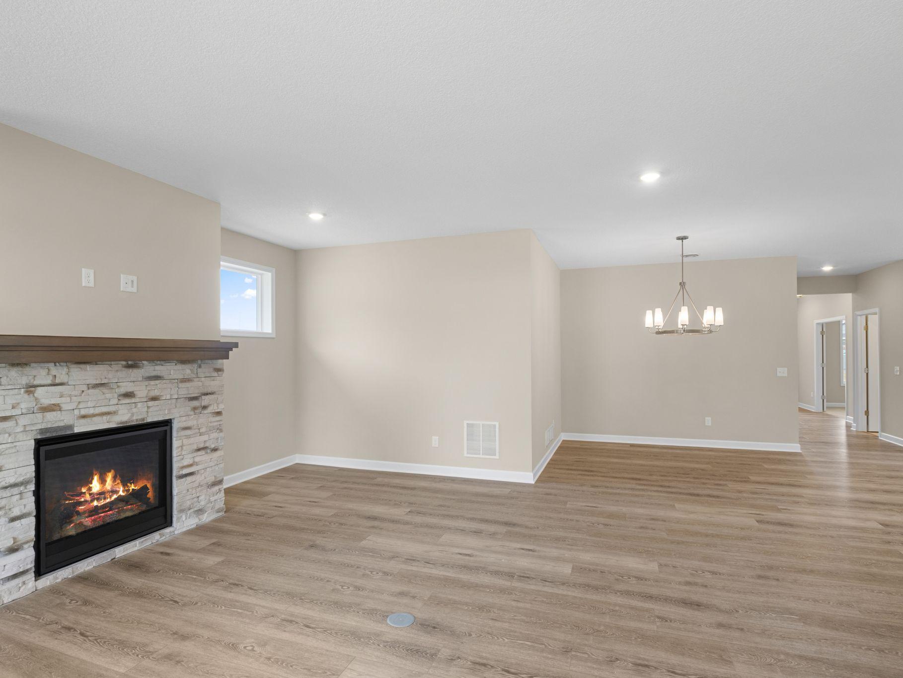 Dining space for friends and family
