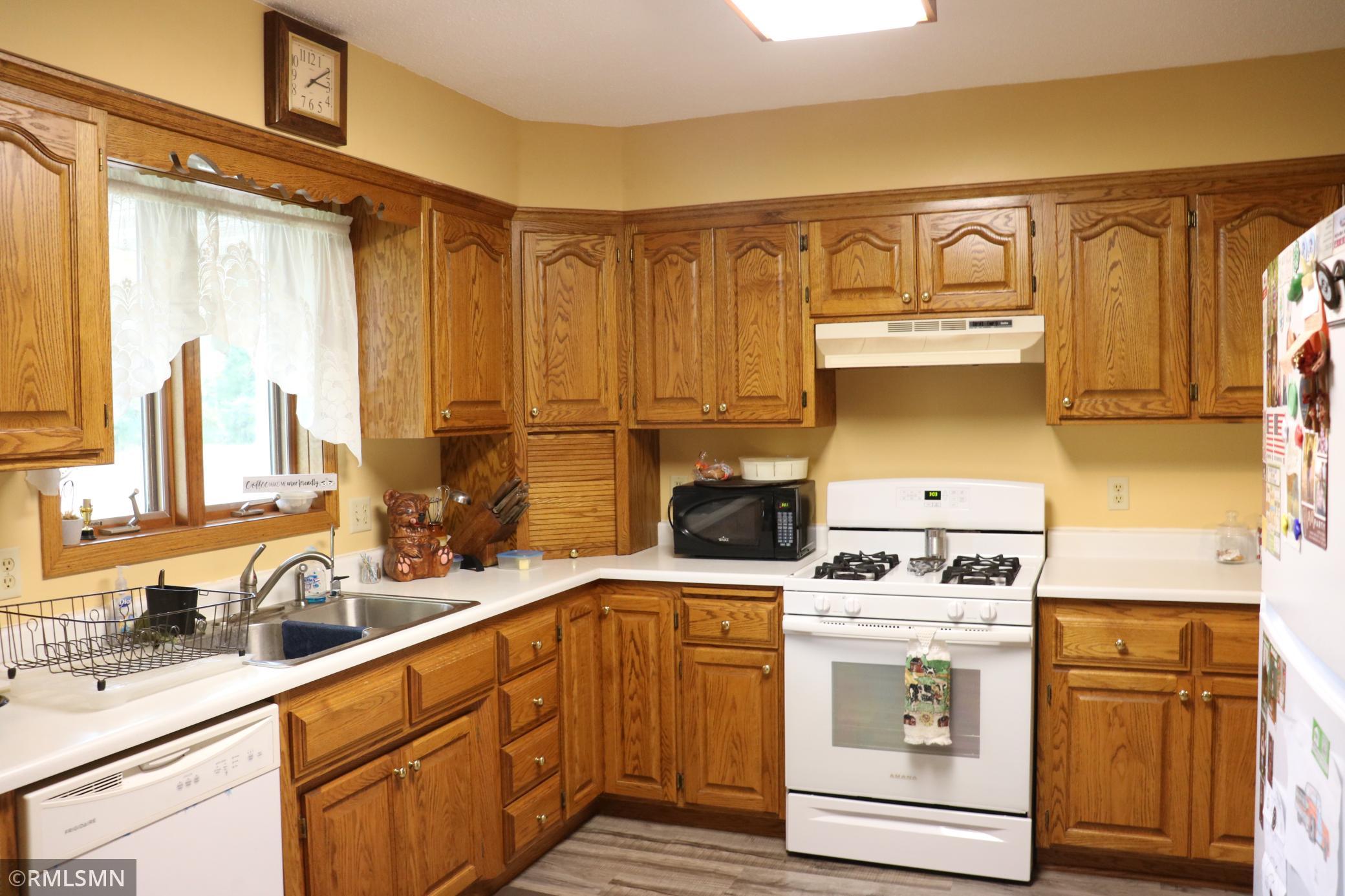 Spacious kitchen