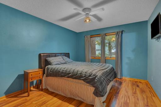 Main level primary bedroom!