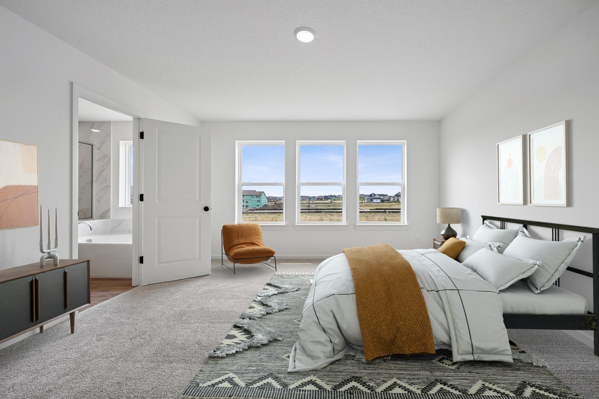 Primary Bedroom - Virtual Staging