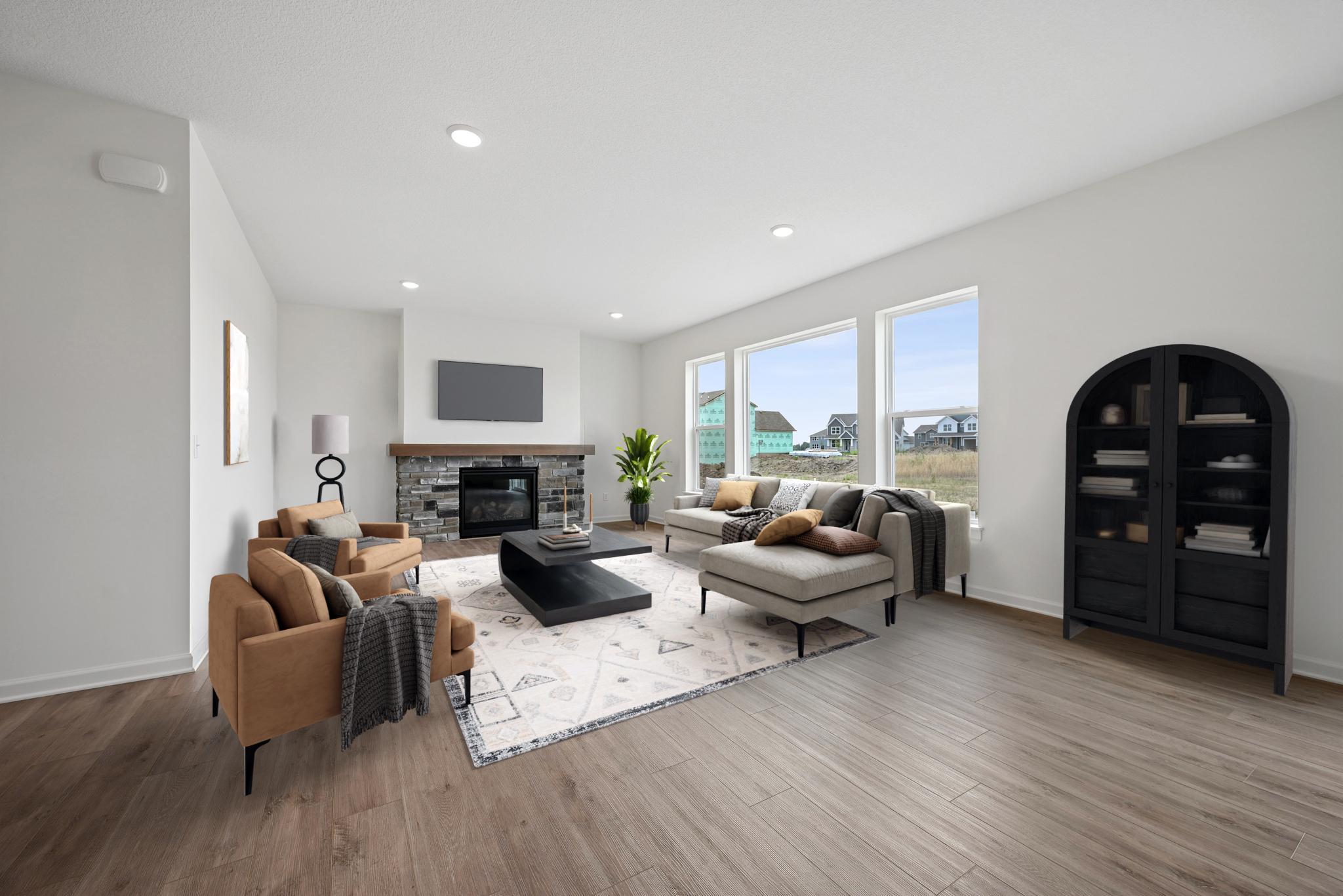 Living Room - Virtual Staging