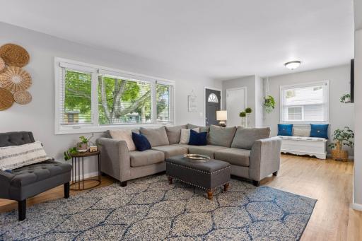 Beautiful hardwood floors