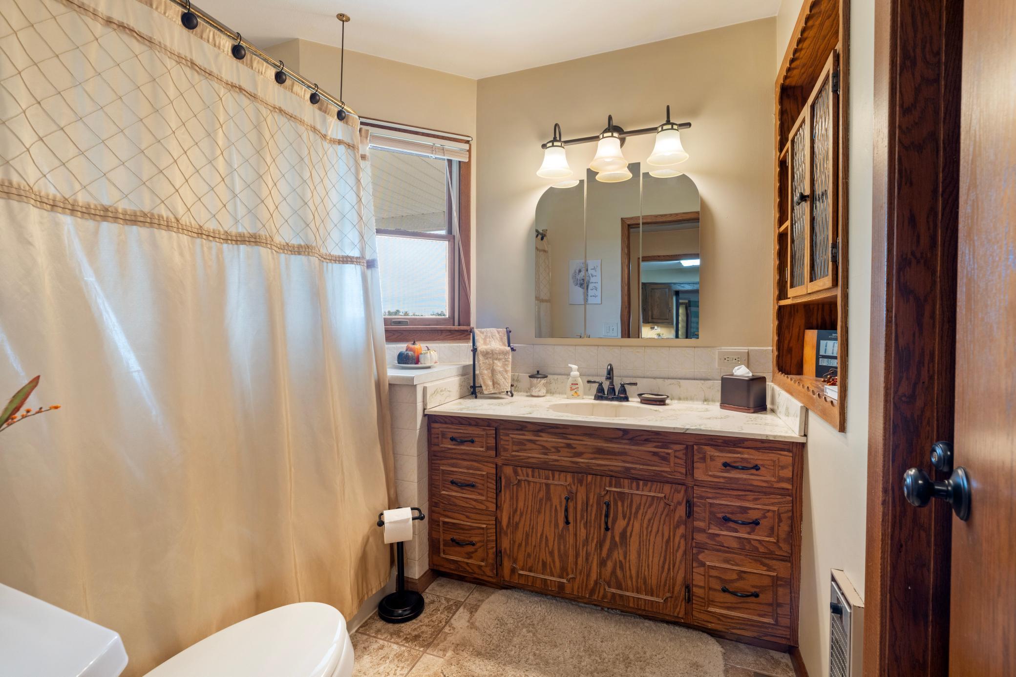 Main floor bathroom view 2