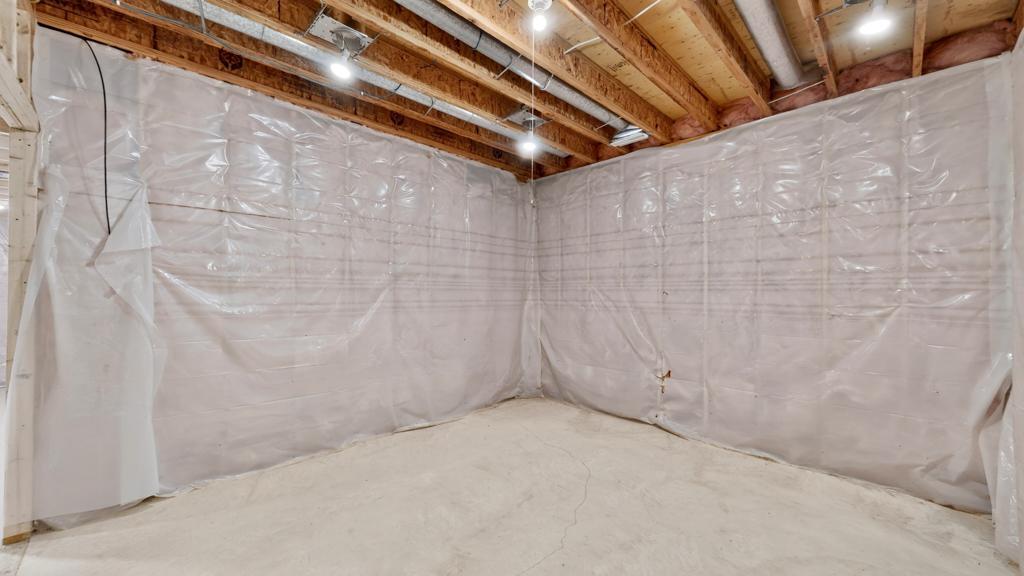 Basement Framed Room