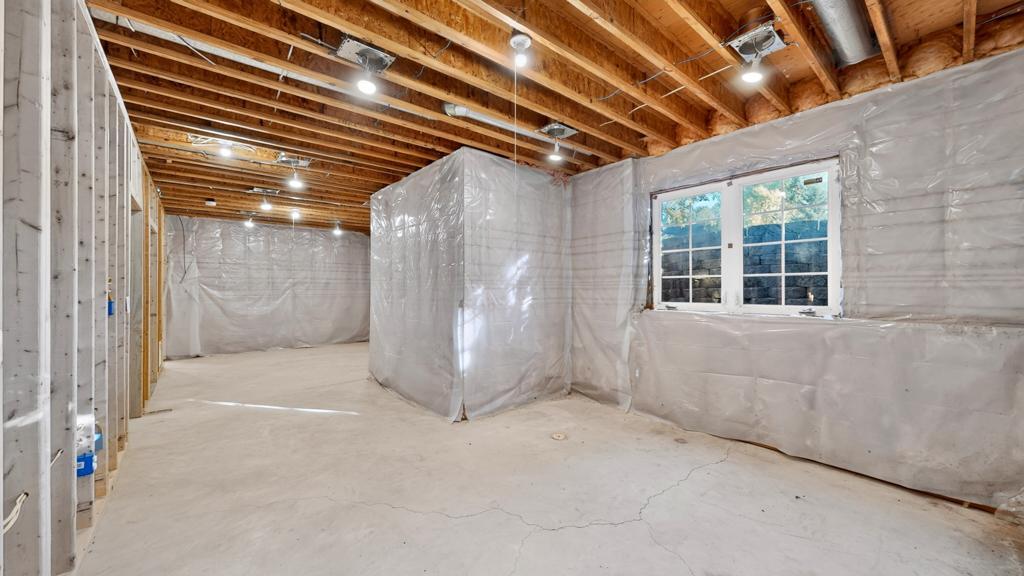 Basement Framed Room