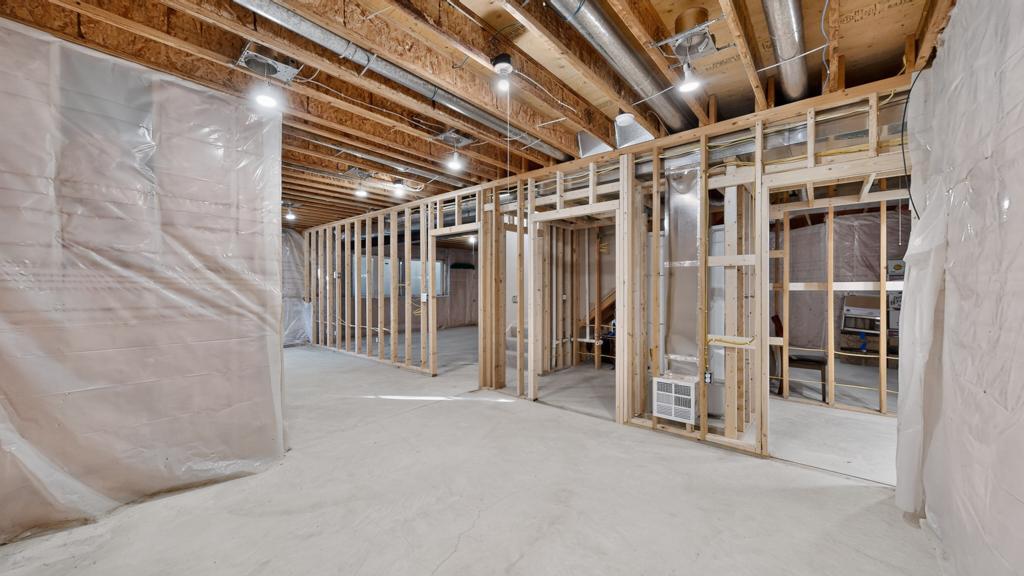 Basement Framed Room