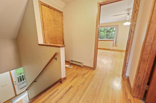 Upper Level Landing view to North Bedroom