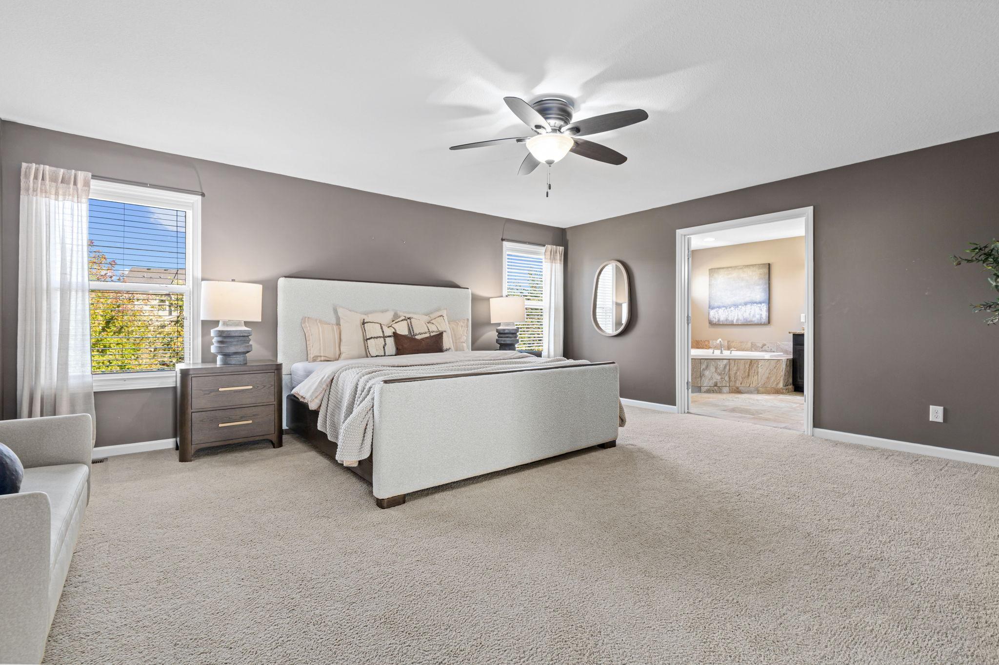 Spacious and Sunlit!