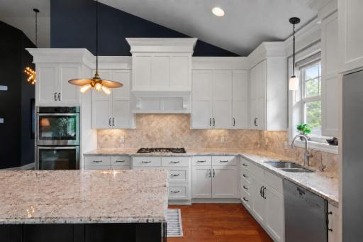 This expansive kitchen makes cooking and entertaining a breeze.