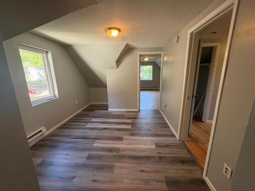 New floors and freshly painted upper unit