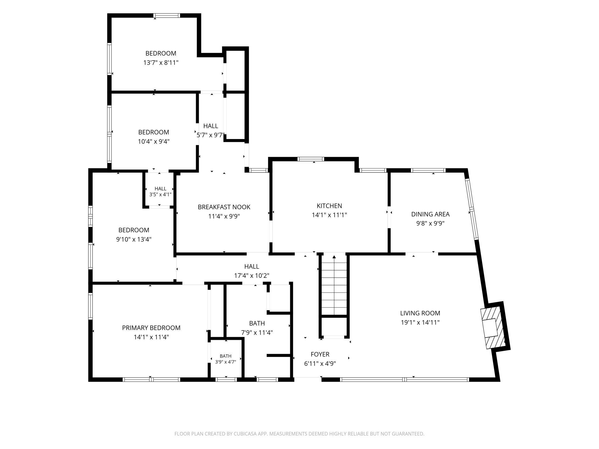 Conceptual Main Level Floor Plan