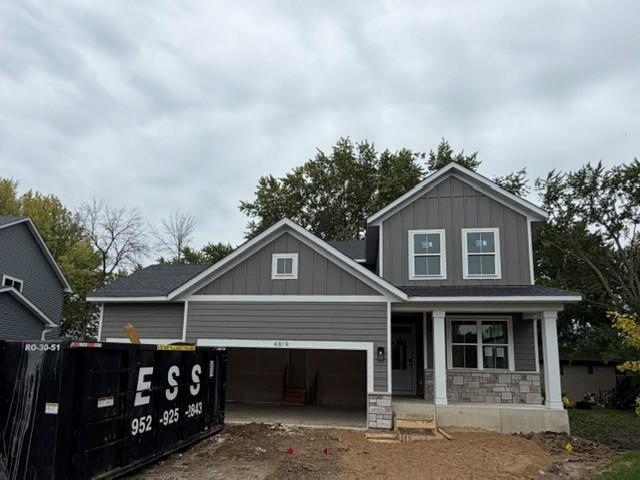 4819 Baker Reserve Lane in Maple Plain, landscaping & irrigation system included. Orono School District. Cul-de-sac. Lovely Front Porch! Plus Deck! And finished lower level! This home is under construction and ready soon....Get settled before Winter!