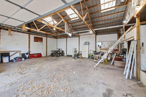 32x48 shed with a section walled off for business or a separate hangout.