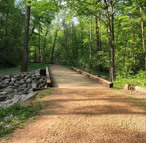 Chaska is crisscrossed with trails. You'll find ample opportunity to explore by foot or by bike.