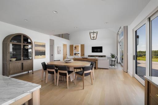 12 Open Dining Area with Sightline to 8 Ft. Double Oak Doors & Breezeway.jpg