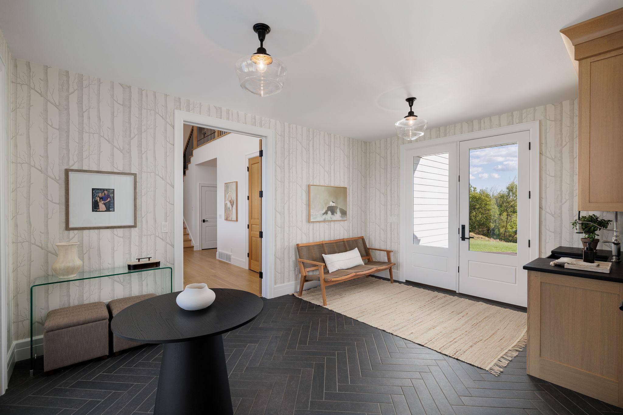 24 Breezeway with Herringbone Tile Floor, Soapstone Counters, & Custom Cabinetry.jpg