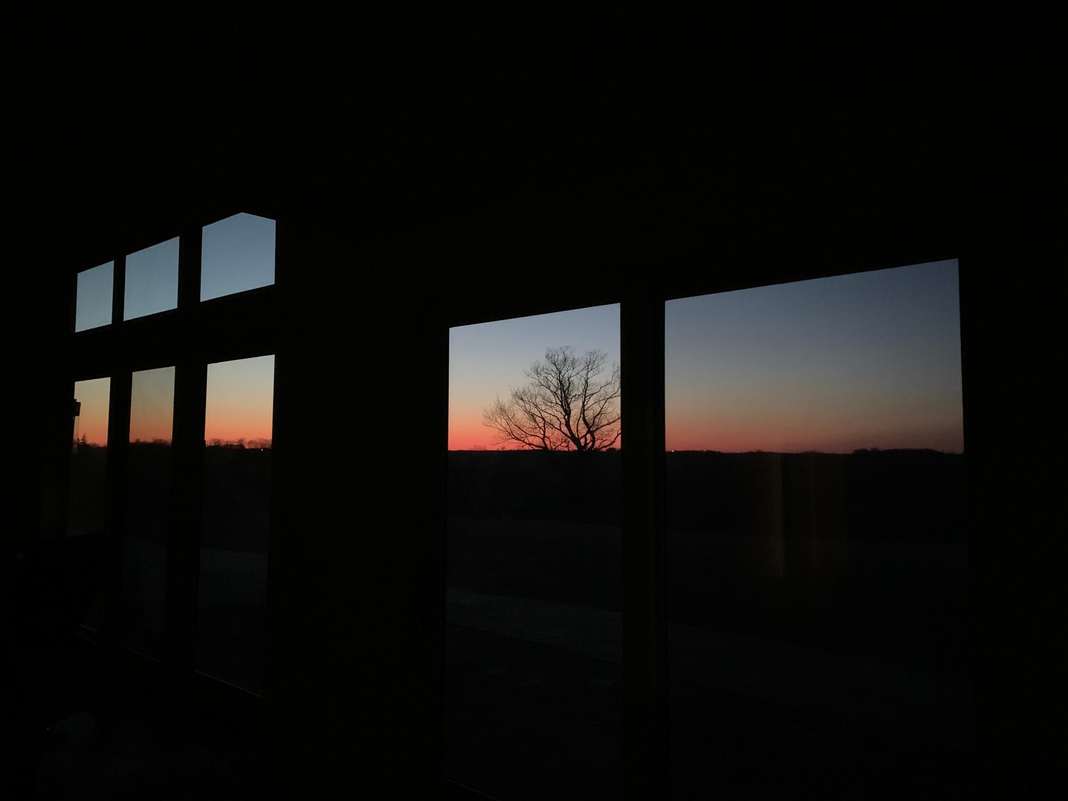 70 Sunset Through the Great Room Wall of Windows.JPEG