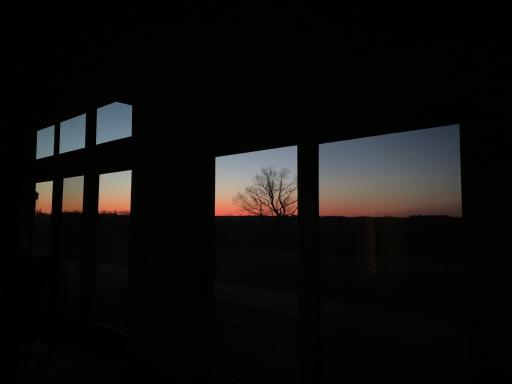 70 Sunset Through the Great Room Wall of Windows.JPEG