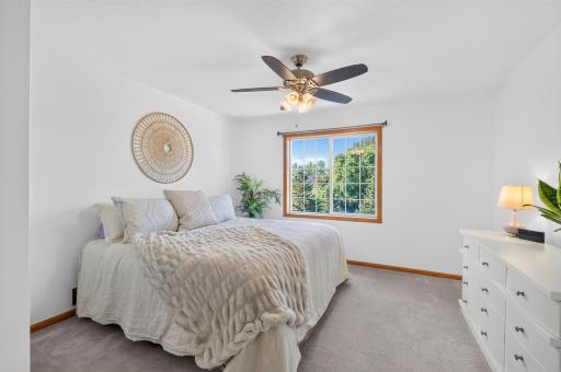 Primary Bedroom - top floor with private views
