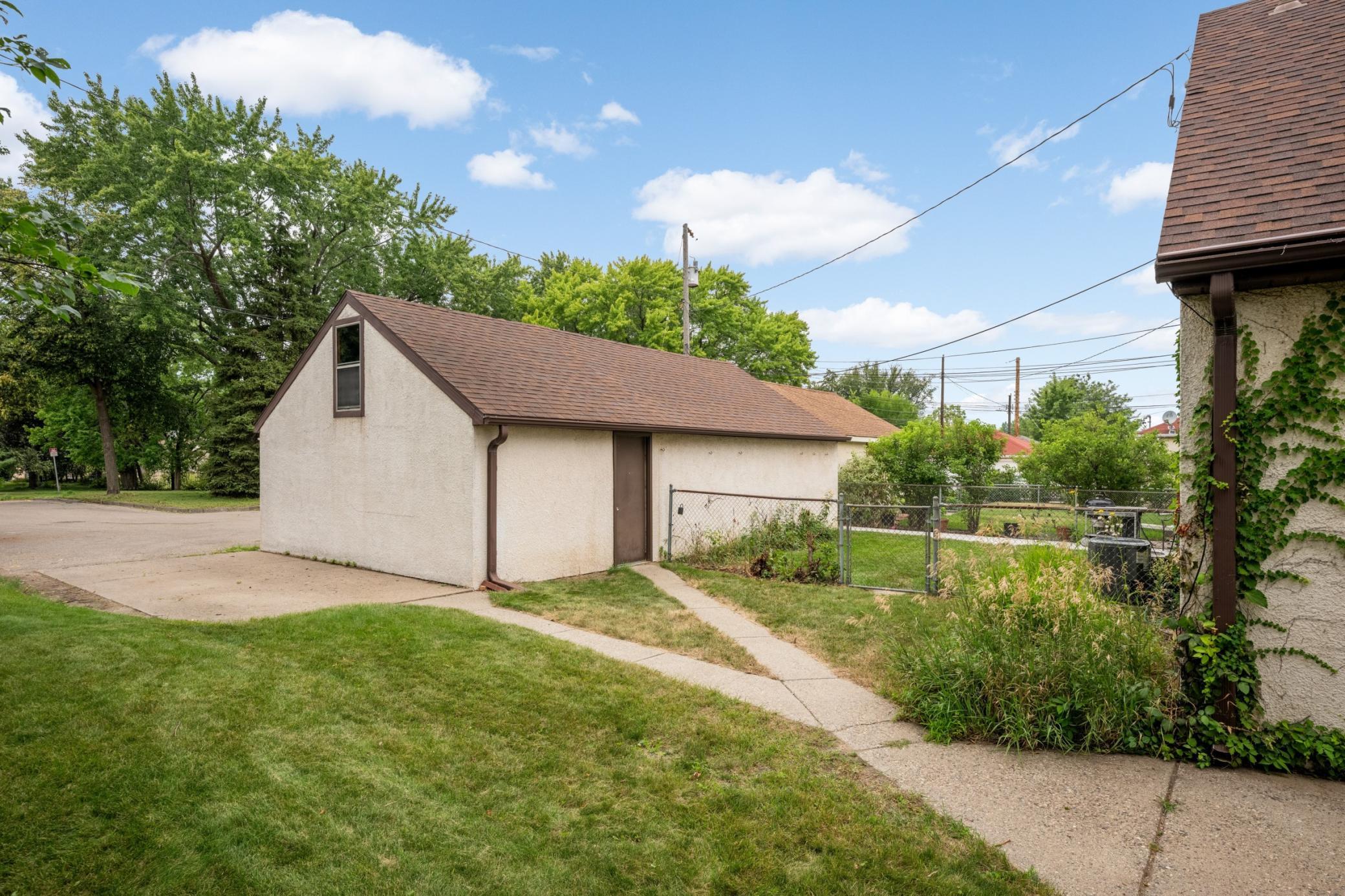 Off-street parking spot and garages