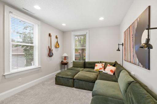 Main level bedroom (shown as family room)