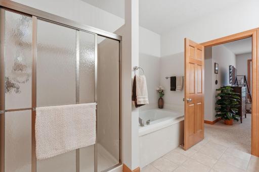 Another view of the spacious primary bath.