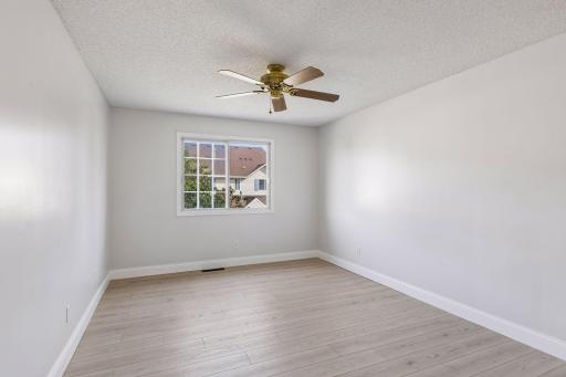 The entire upper level has been updated with new flooring, adding a fresh and modern touch.