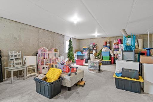 Build your equity by finishing the lower level! Poured concrete walls and a rough in for an additional bathroom. Offering the potential for a lower level family room, bathroom and bedroom (making this a 4 bedroom/4 bath!)