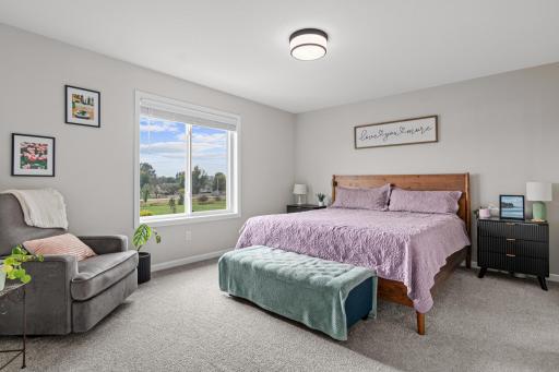 Owners suite is 13x15 and features a large walk in closet and private primary bath