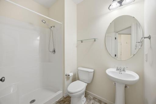 Second bathroom on main level. The whole house is clean and move in ready.