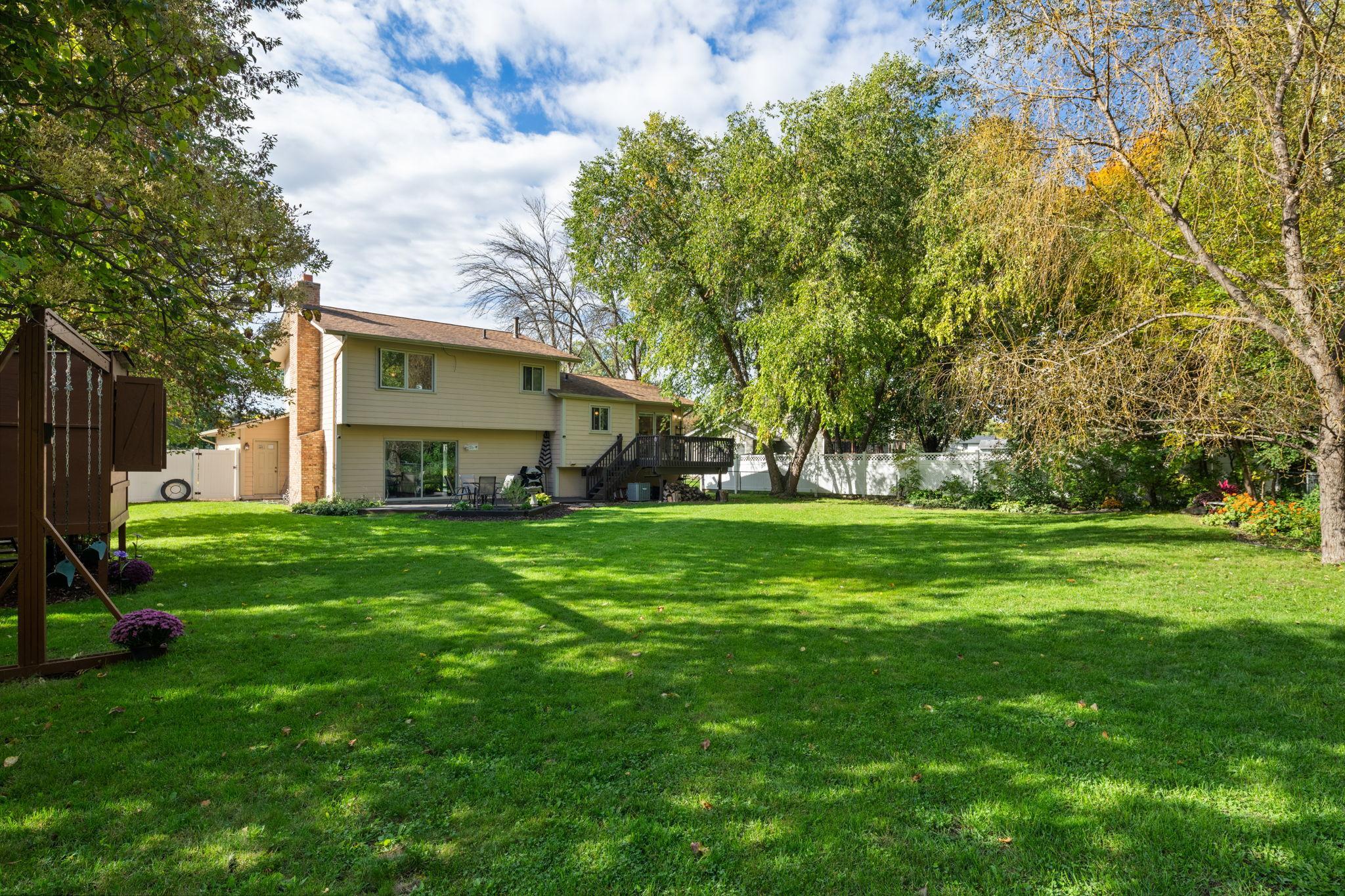Spacious Backyard
