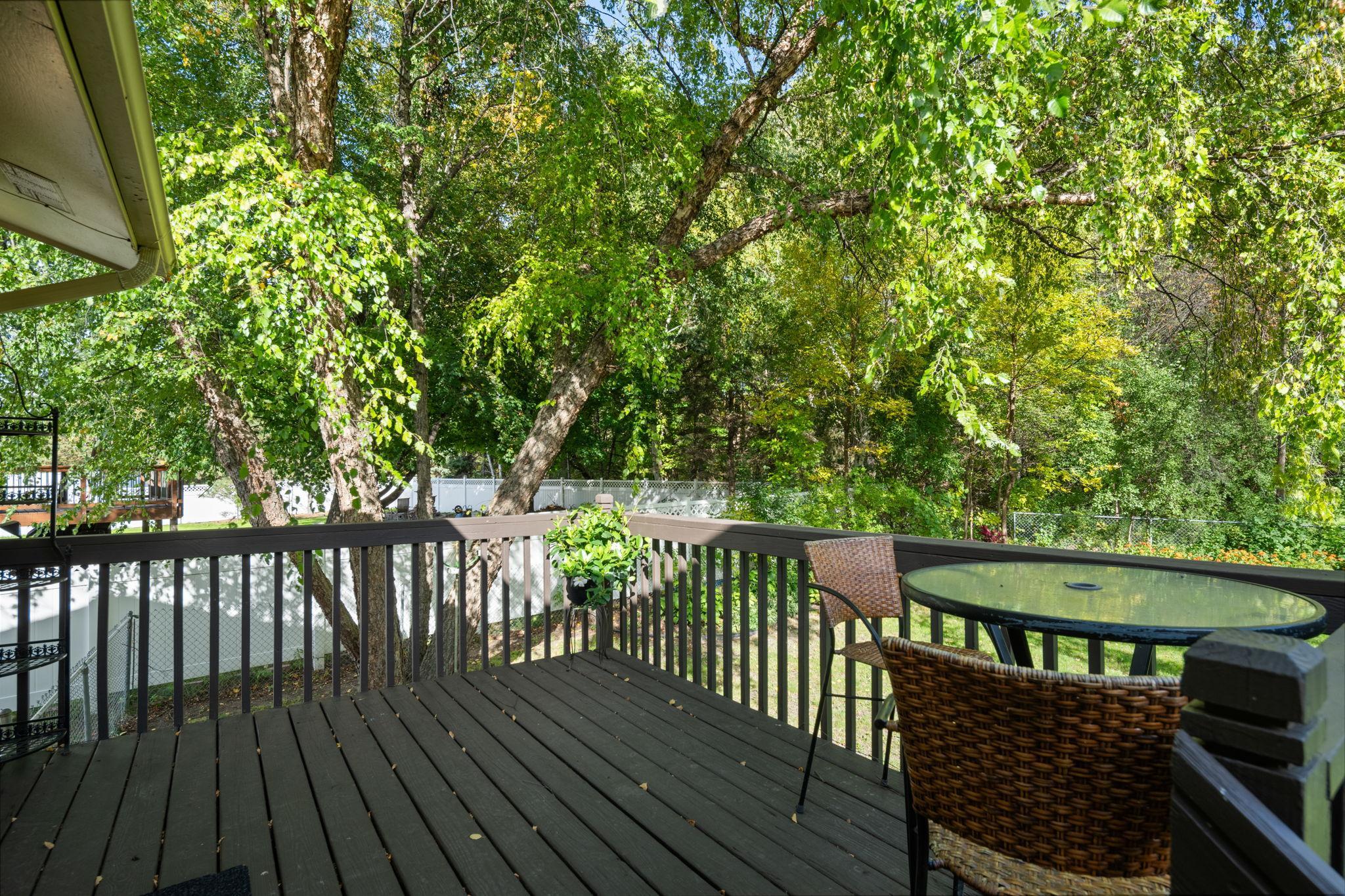 Spacious Backyard Deck