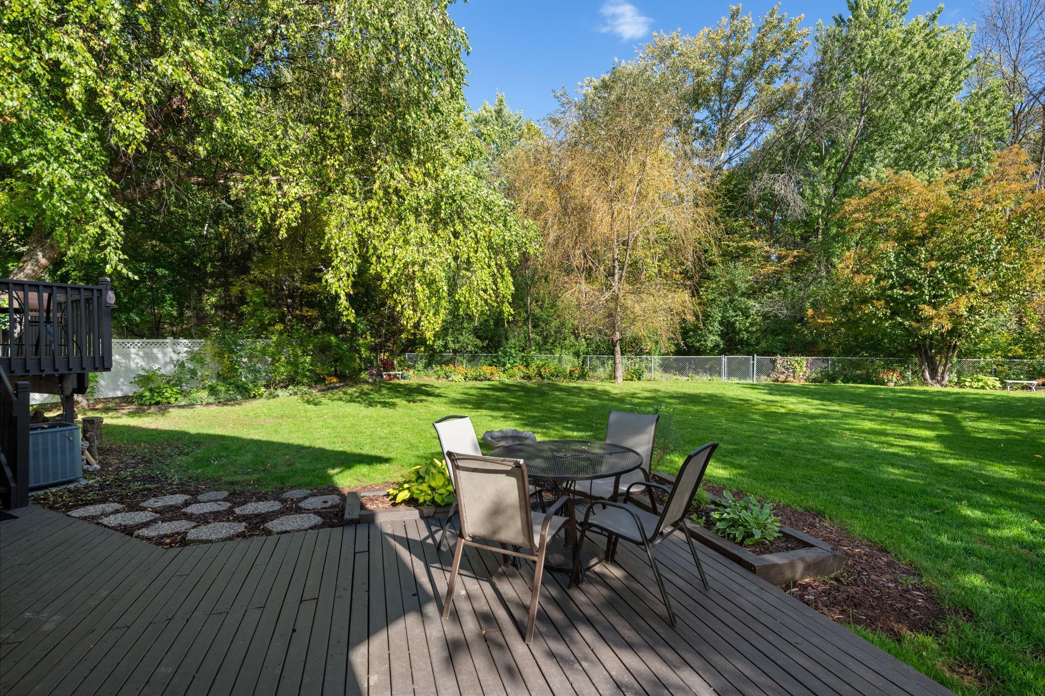Spacious Backyard