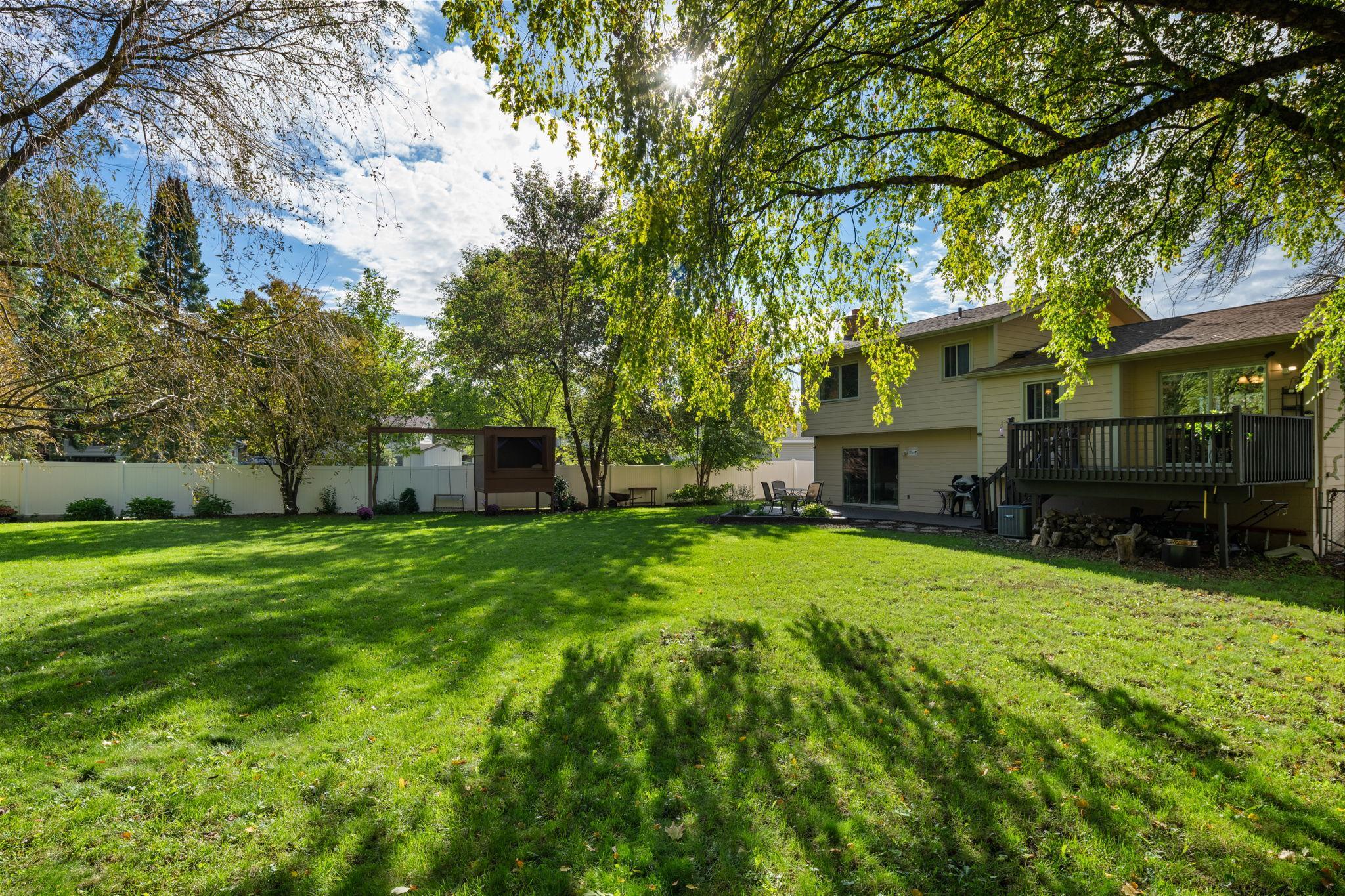 Spacious Backyard