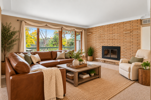 Photo has been virtually staged to illustrate the roomâs potential.